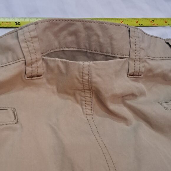 Wrangler Mens Tan Flat Front Chino Cargo Short Size 42 - Picture 13 of 16